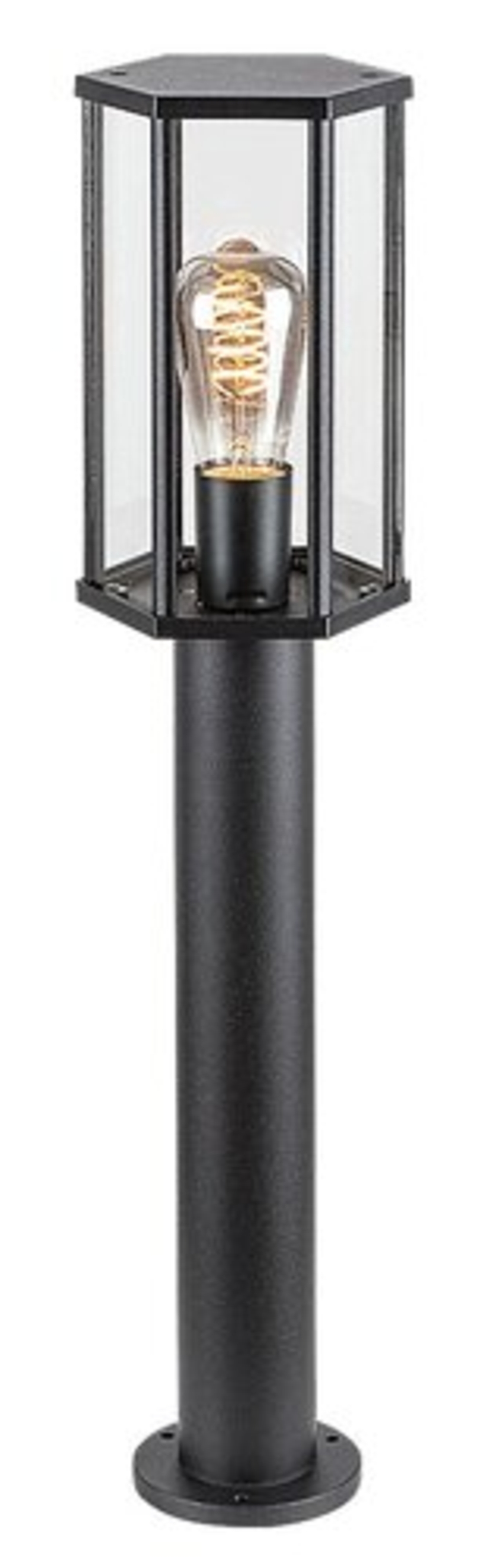 Класически външен стълб Dubrovnik E27 – елегантно градинско осветление с IP44 защита