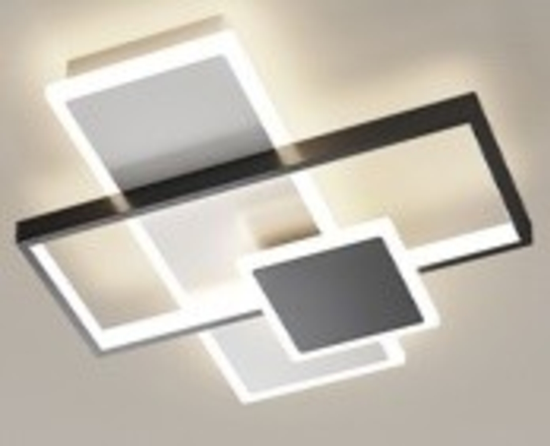 Съвременен LED таванен плафон 140W с димиране и регулиране на цветната температура