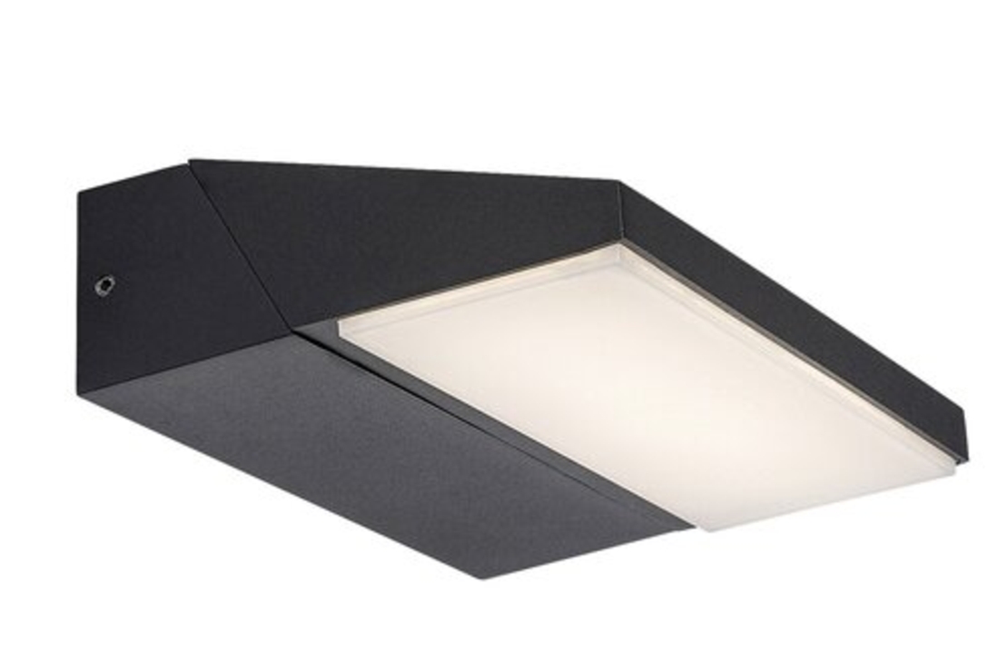 Модерен външен LED аплик Senica 13W – стилно и мощно фасадно осветление