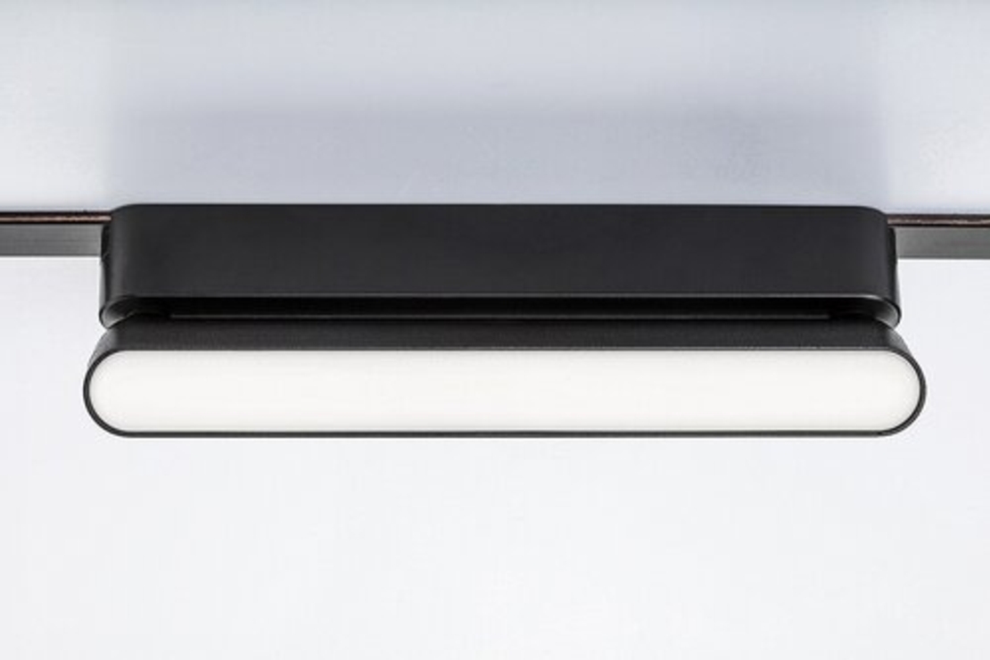 LED релсово осветление – 12W, естествено бяло 4000K, черен алуминий