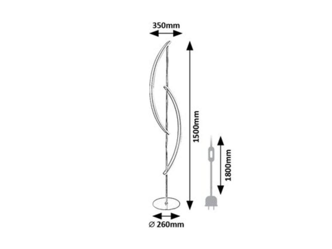 Модерен LED лампион 30W Jarnelle