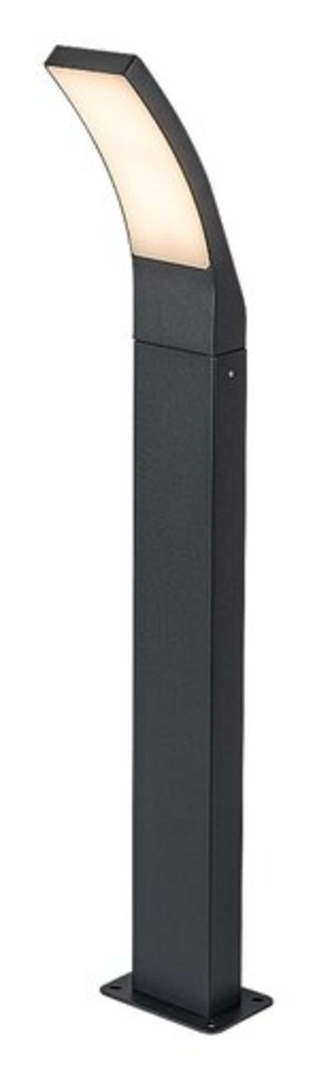 Външен градински LED стълб Palanga 12W с топло бяла светлина