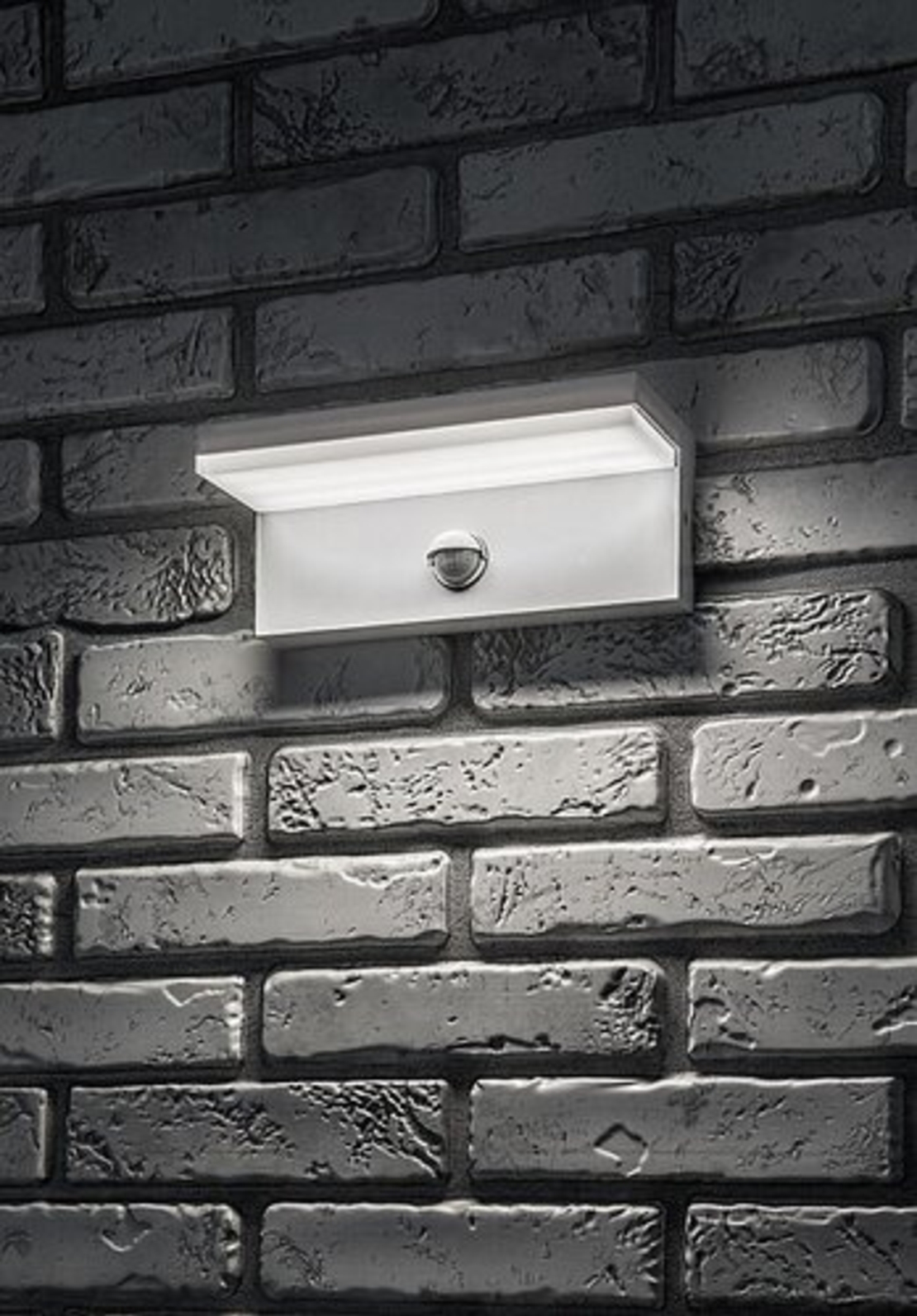 Интелигентен бял LED аплик Zaragoza 9W – външно осветление със сензор и регулируема цветна температура