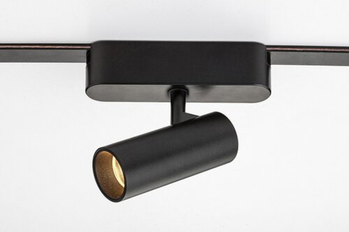 LED спот за релсово осветление – 6W, топло бяло 3000K, черен