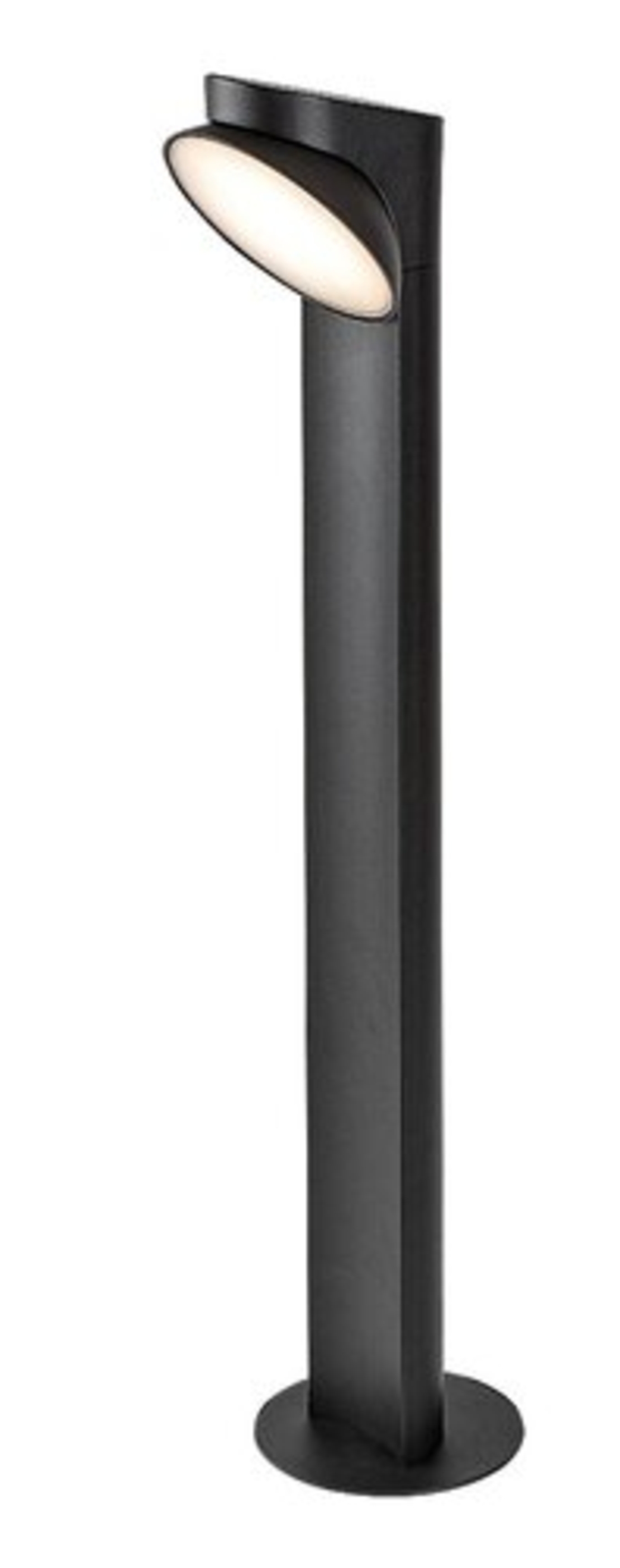 Външен градински LED стълб Wengen 12W с подвижна глава и топло бяла светлина