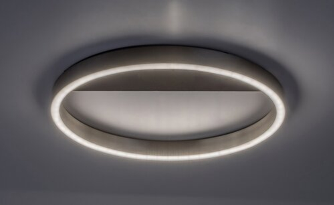 LED Плафон 20W, D40cm, хтом, 4000K