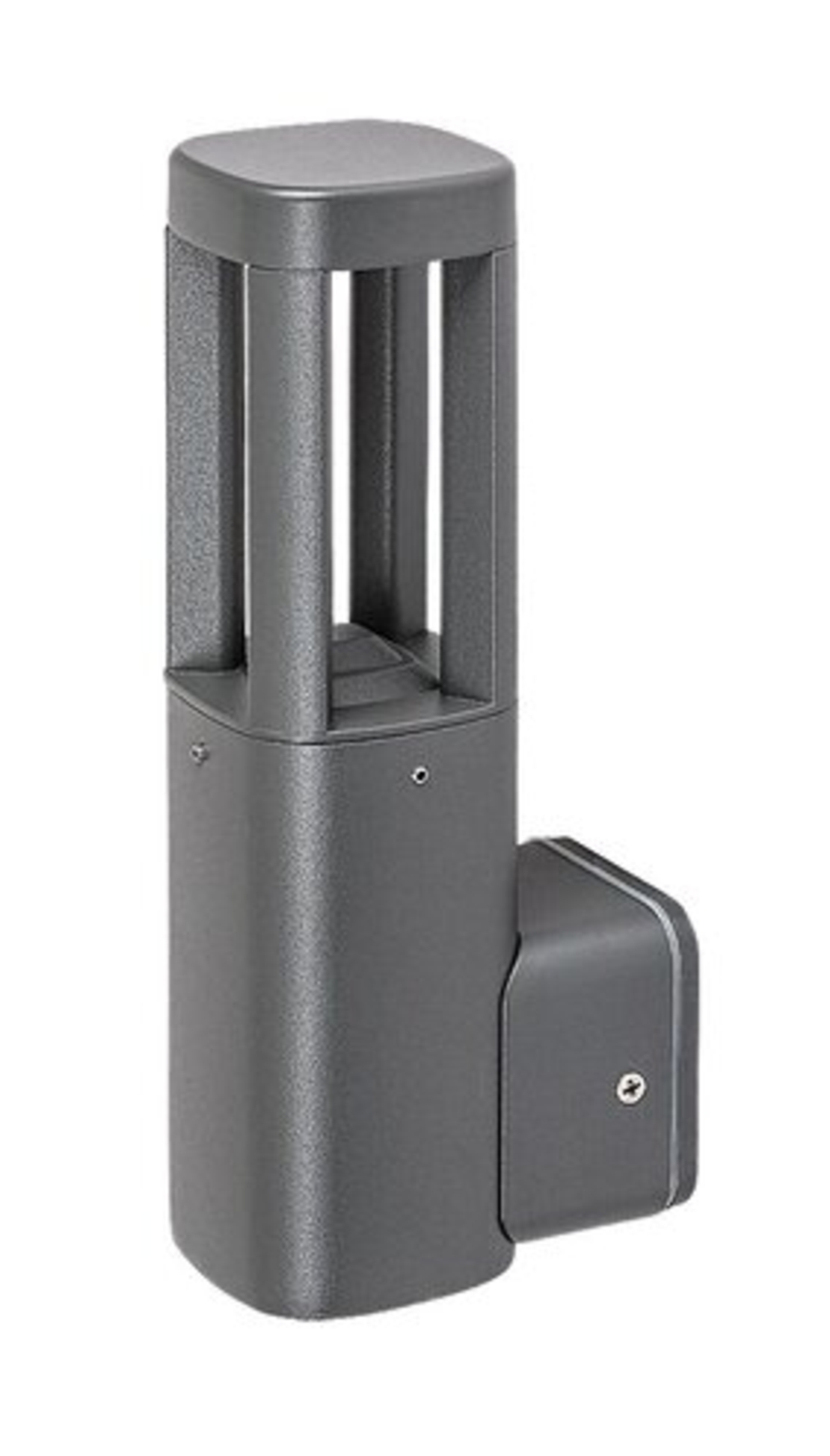 Модерна външна стенна LED лампа – 7W, 3000K, IP54, антрацит