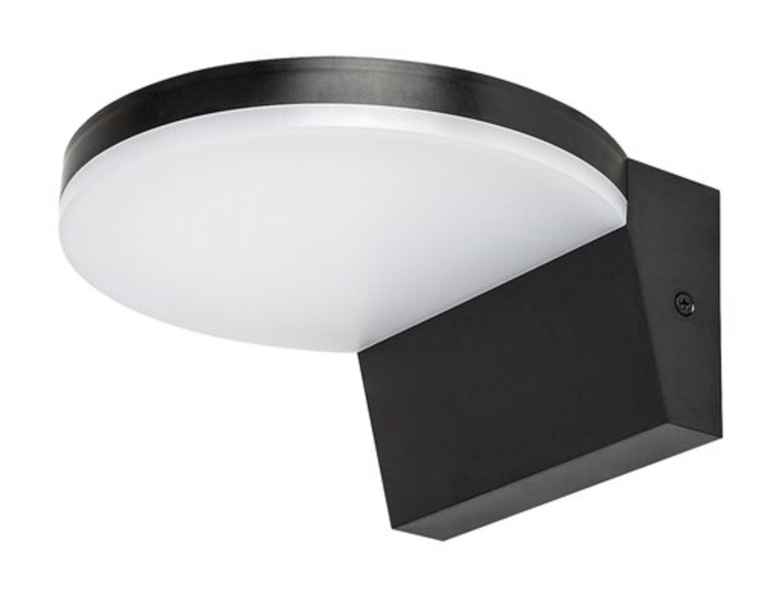 Модерен външен LED аплик Batida 9W с регулируема светлина – стилно фасадно осветление