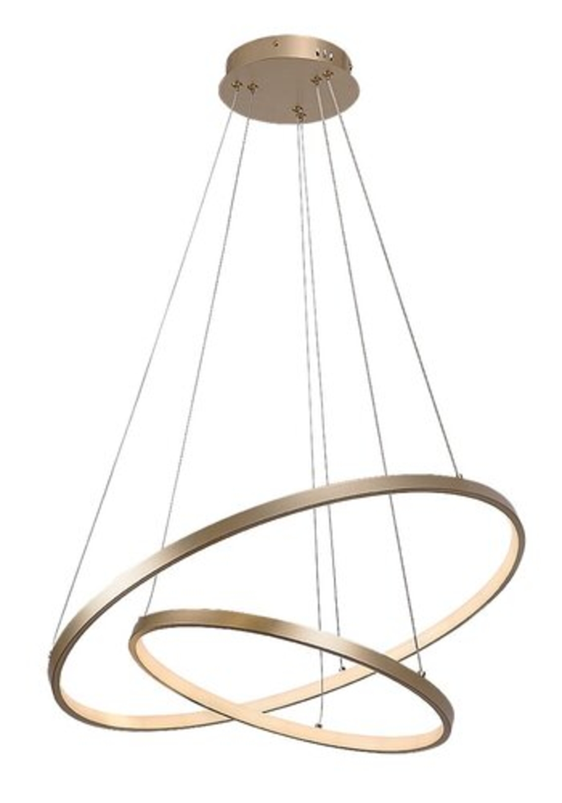 LED висящ полилей 75W, 7500 lm, димируем, променлива светлина 3000–6500K, с дистанционно