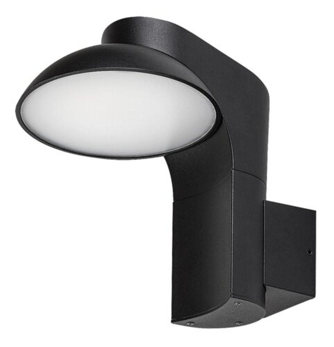 Външен LED фасаден аплик Wengen 12W с подвижна глава и топло бяла светлина