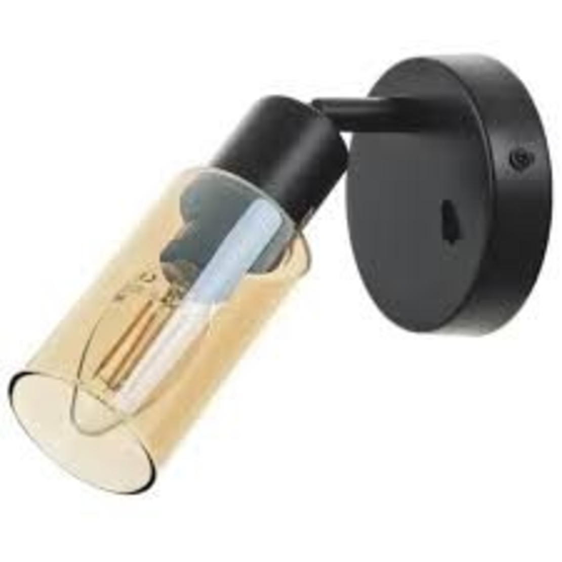 Спот4044/1,1xE14, черен (BK)