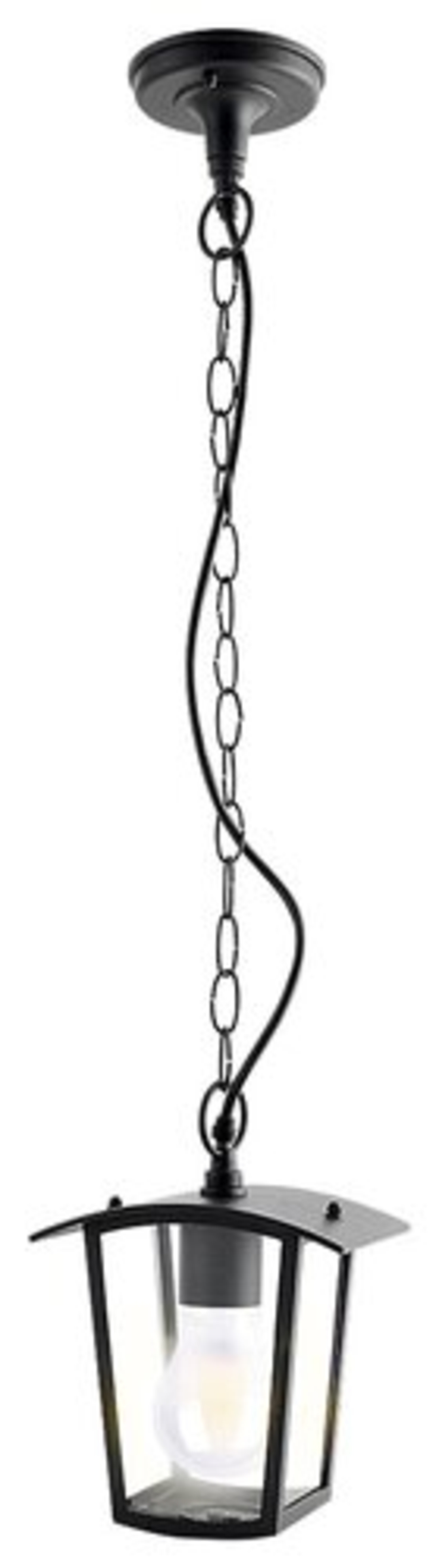 Класически външен пендел-фенер Taverna E27 – елегантно висящо осветление с IP44 защита