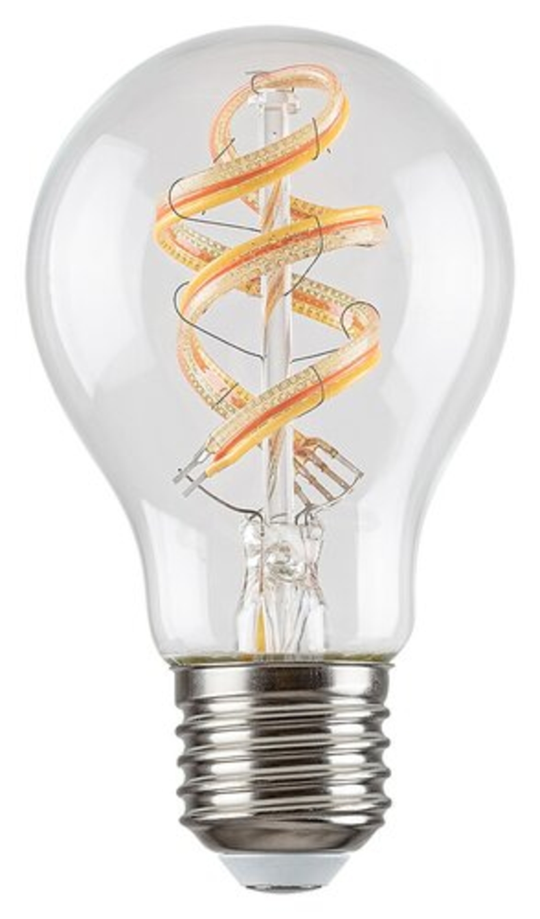 Смарт LED филамент крушка A60 – E27, 4W, 2700K, RGB, Wi-Fi, димируема