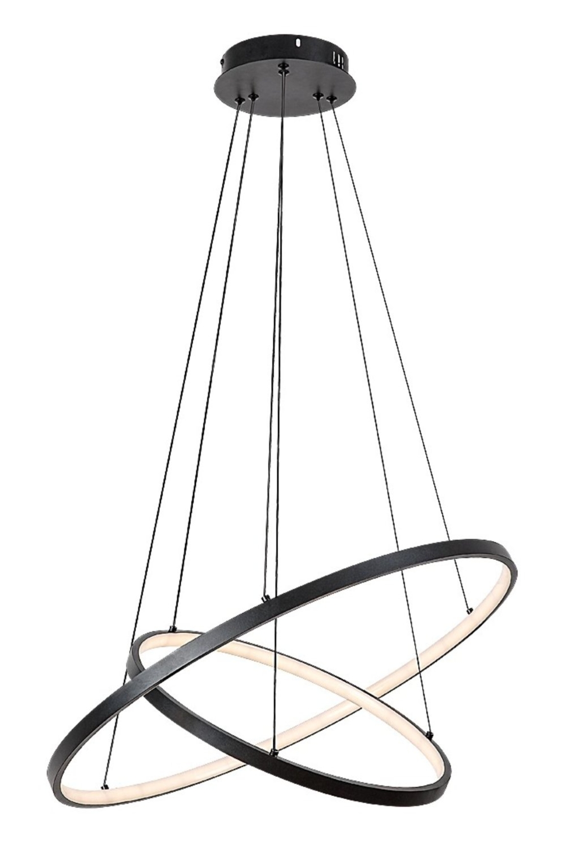 LED висящ полилей 75W, 7500 lm, димируем, променлива светлина 3000–6500K, с дистанционно