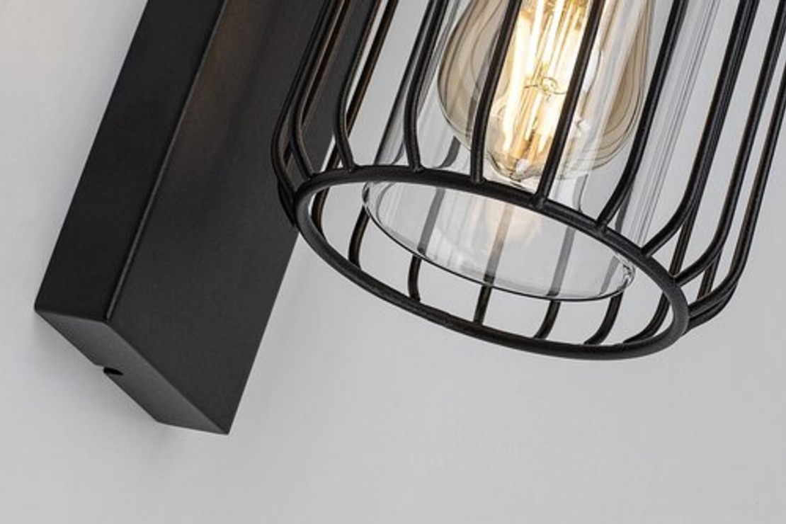 Индустриален външен аплик Tarpa E27 – здраво фасадно осветление с IP44 защита