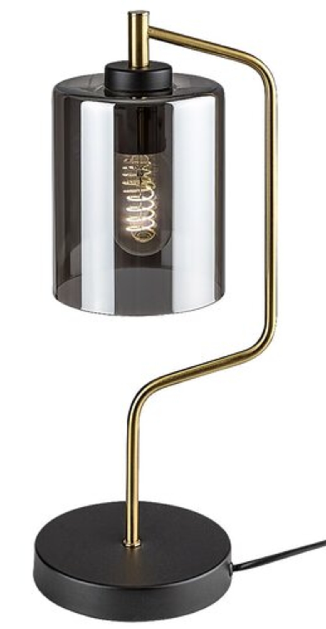 LED филаментна крушка T45, 4W, E27, 4000K, естествено бяло, прозрачно стъкло