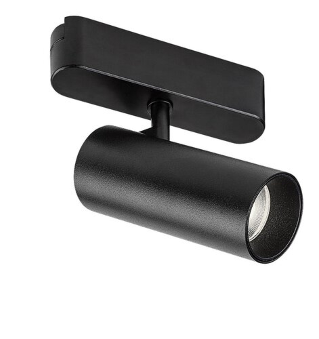 Модерен LED релсов спот – 10W, естествено бяло 4000K, черен алуминий