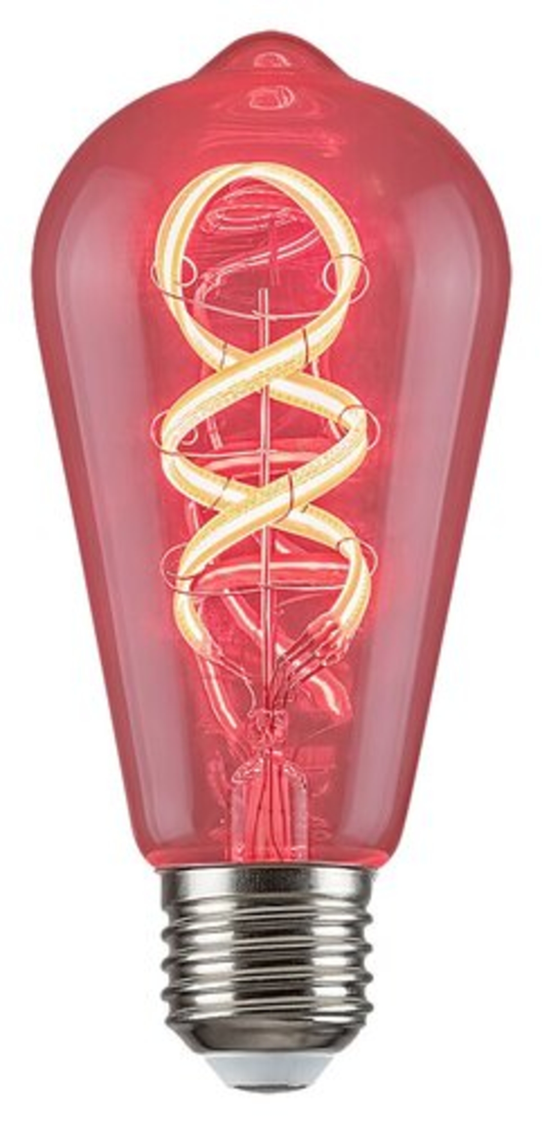 Смарт LED филамент крушка ST64 – E27, 4W, 2700K, RGB, Wi-Fi, димируема