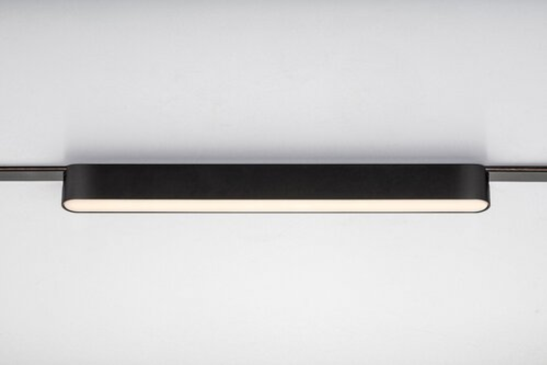Смарт LED релсово осветление – 13W, регулируема цветна температура 2700–5500K, Wi-Fi, черен алуминий