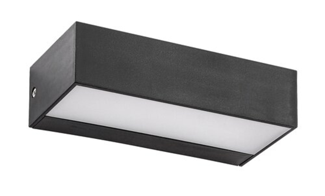 Външен LED аплик Halden 9W – стилно и компактно фасадно осветление