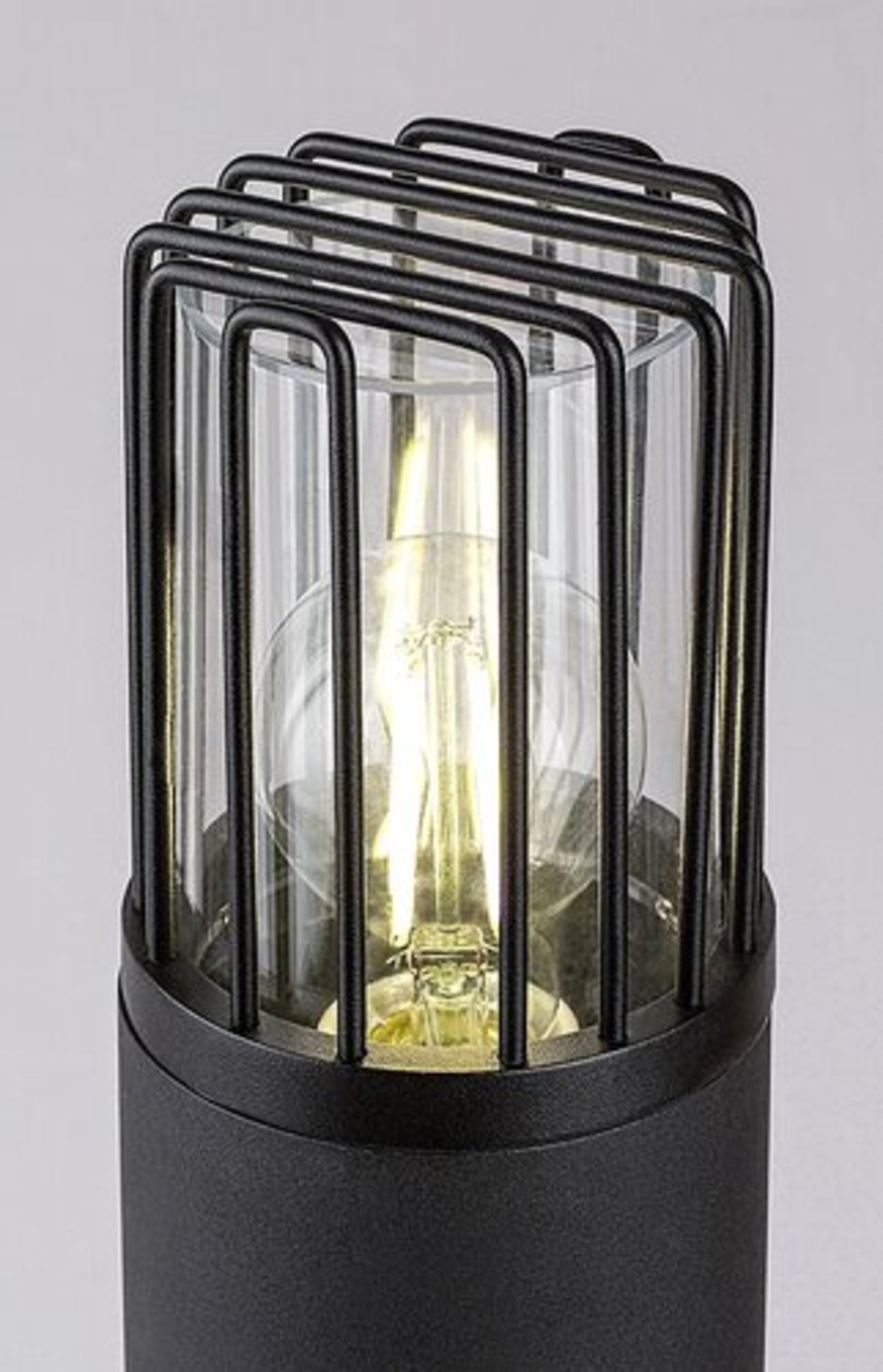 Модерен външен стълб Haren E27 – стилно градинско осветление с IP54 защита