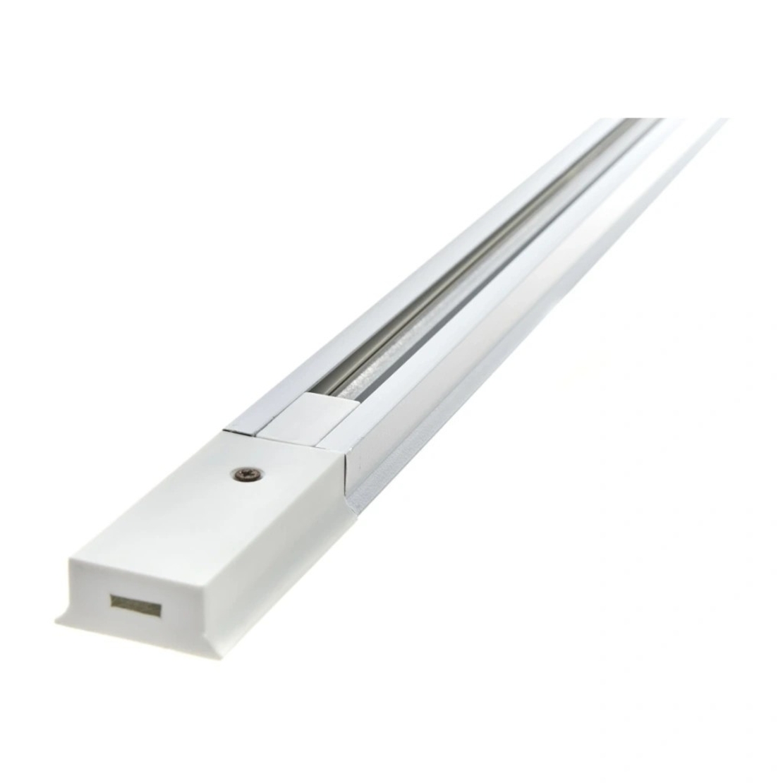 Алуминиева релса - шина за релсово осветление –2 m, бяла