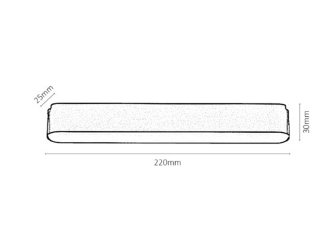 Смарт LED релсово осветление – 7W, регулируема цветна температура 2700–5500K, Wi-Fi, черен