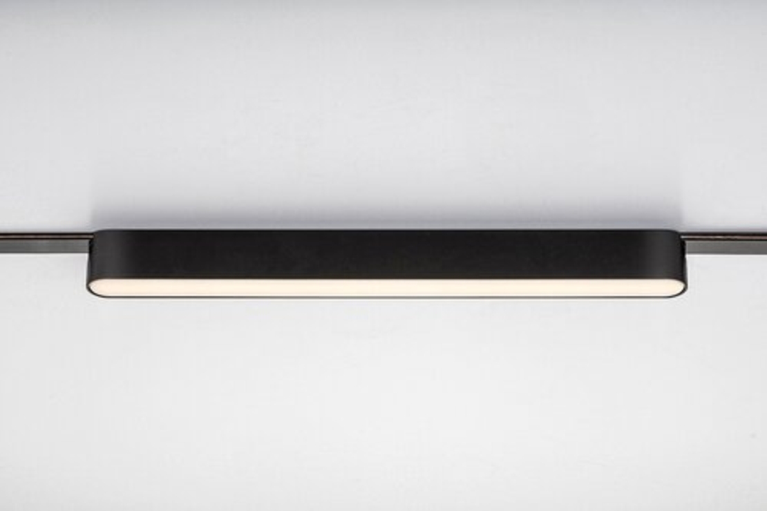 LED релсово осветление – 16W, топло бяло 3000K, черен алуминий