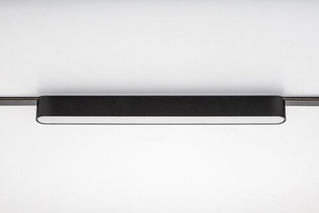 LED релсово осветление – 16W, естествено бяло 4000K, черен алуминий