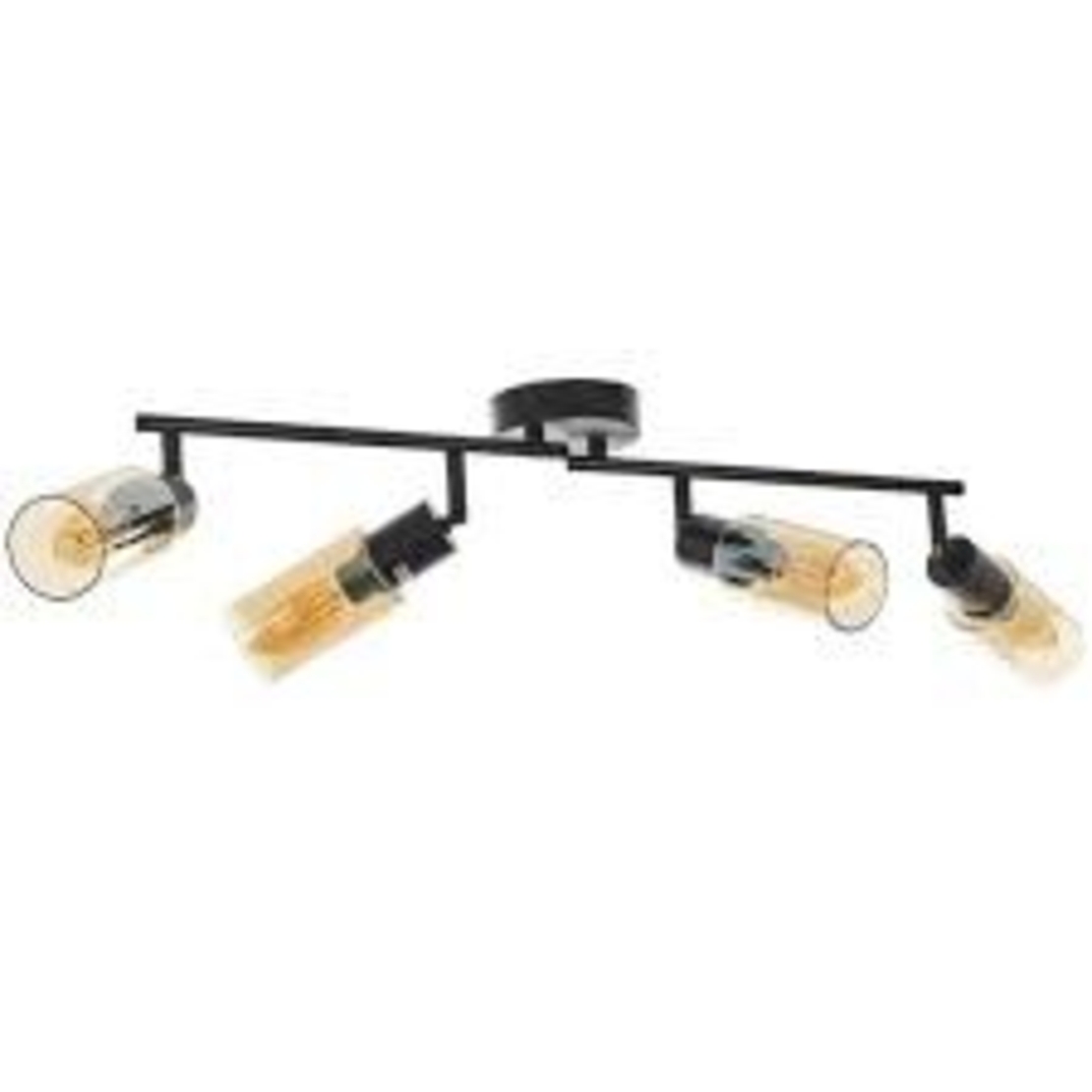 Спот 4xE14, 4044/4 черен (BK)