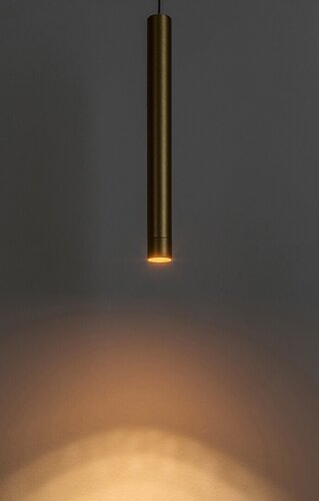 Смарт LED висящо релсово осветление – 5W, регулируема цветна температура 2700–5500K, Wi-Fi, черено