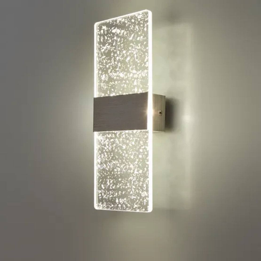 Модерен LED аплик 3W – мат хром и регулируема светлина от топло до студено бяло