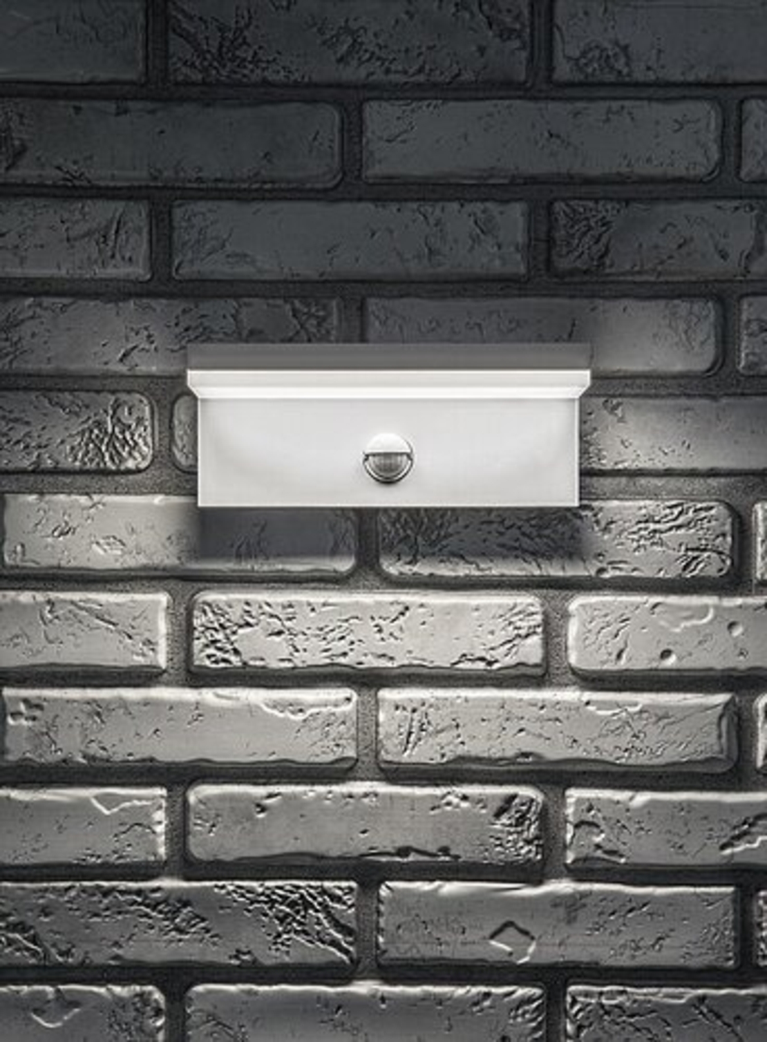 Интелигентен бял LED аплик Zaragoza 9W – външно осветление със сензор и регулируема цветна температура