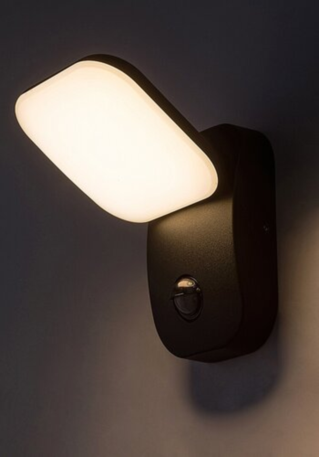 Външен LED фасаден аплик Odiel 12W с вграден сензор за движение