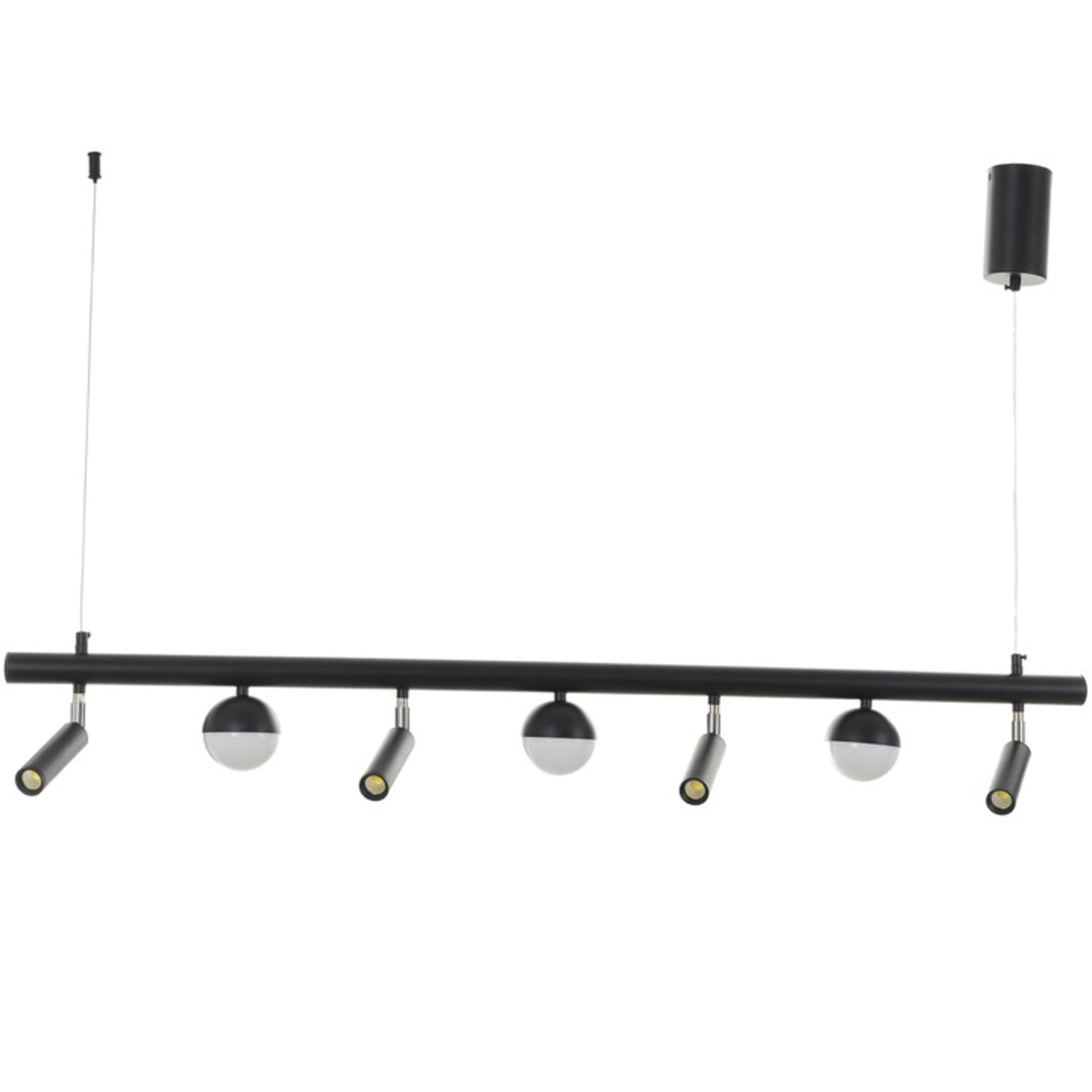 LED полилей „Black Elegance“ – стил и светлина за вашия дом