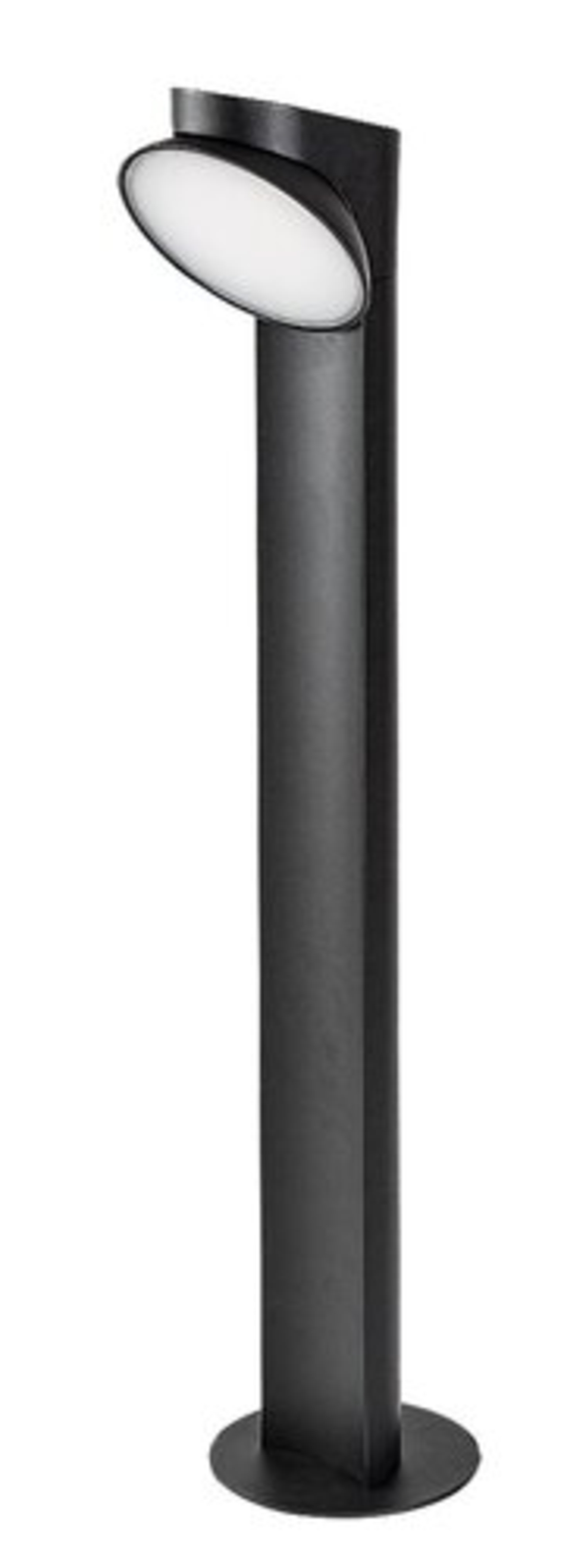 Външен градински LED стълб Wengen 12W с подвижна глава и топло бяла светлина