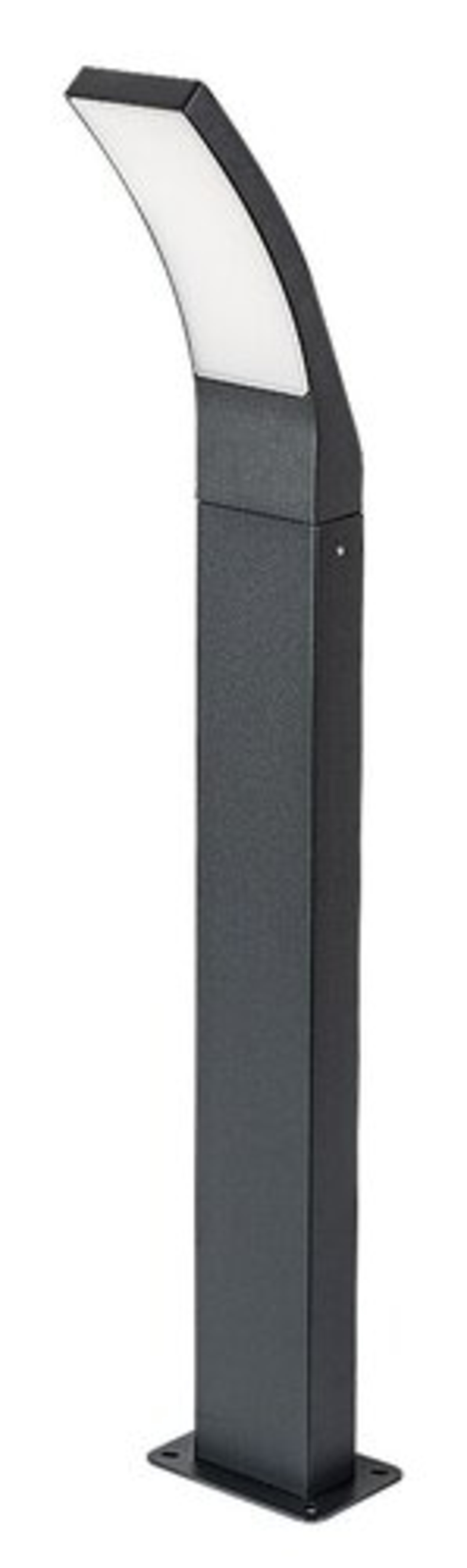 Външен градински LED стълб Palanga 12W с топло бяла светлина