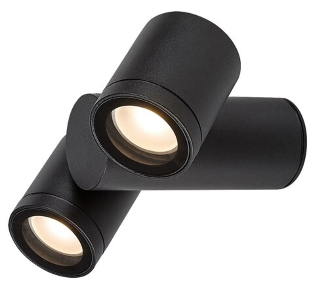 Външен подвижен двоен аплик Enol GU10 с IP44 защита