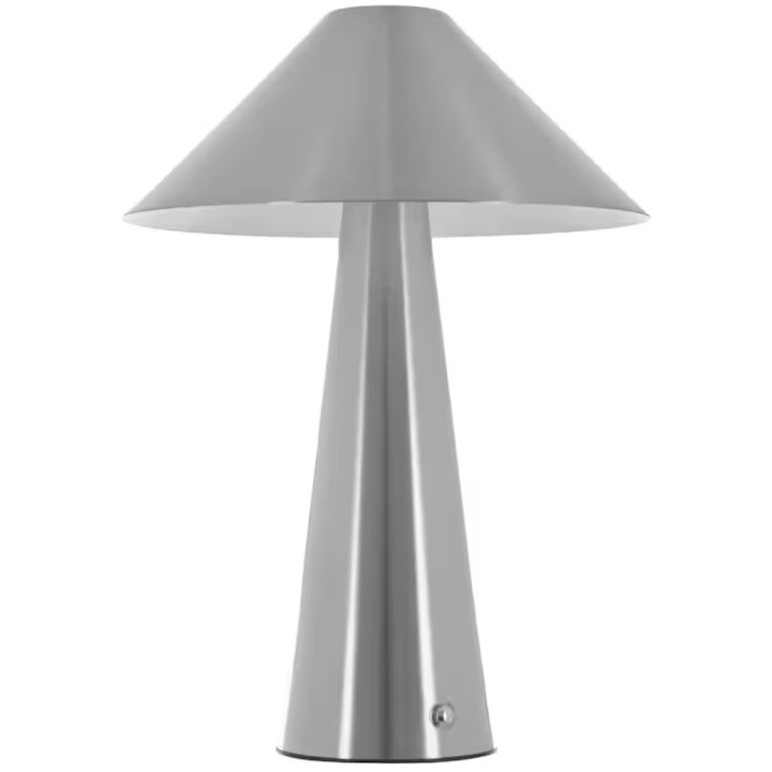 Настолна LED лампа с touch управление и USB порт – мат хром