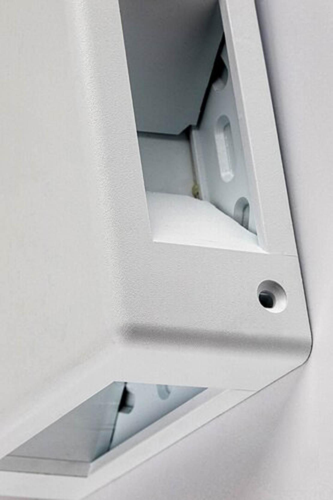 Елегантен квадратен LED аплик Lippa в бяло – стилно фасадно осветление 6W