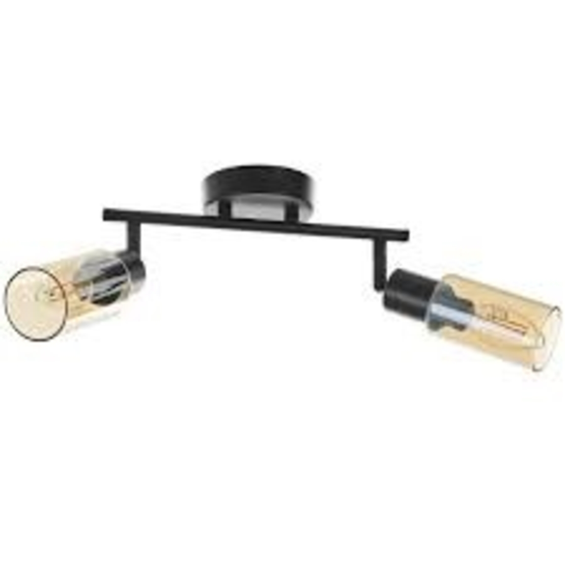Спот2xE14, 4044/2 черен (BK)