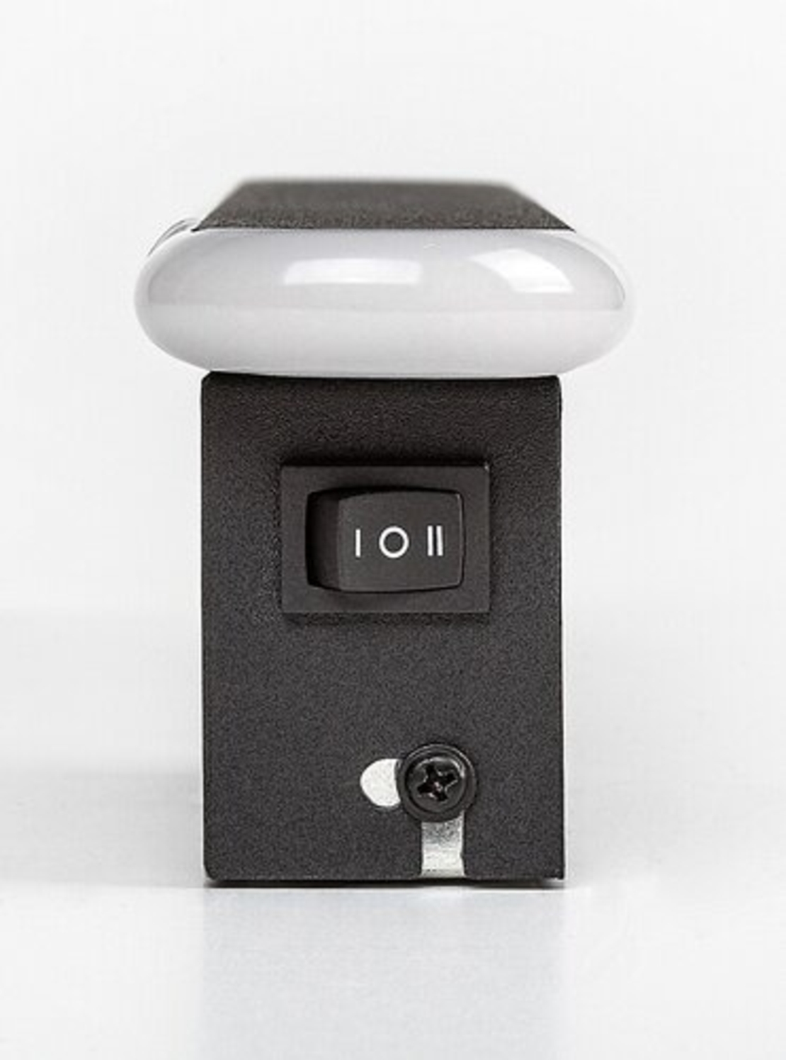 Модерен LED стенен аплик 12W с регулируема цветна температура – черен