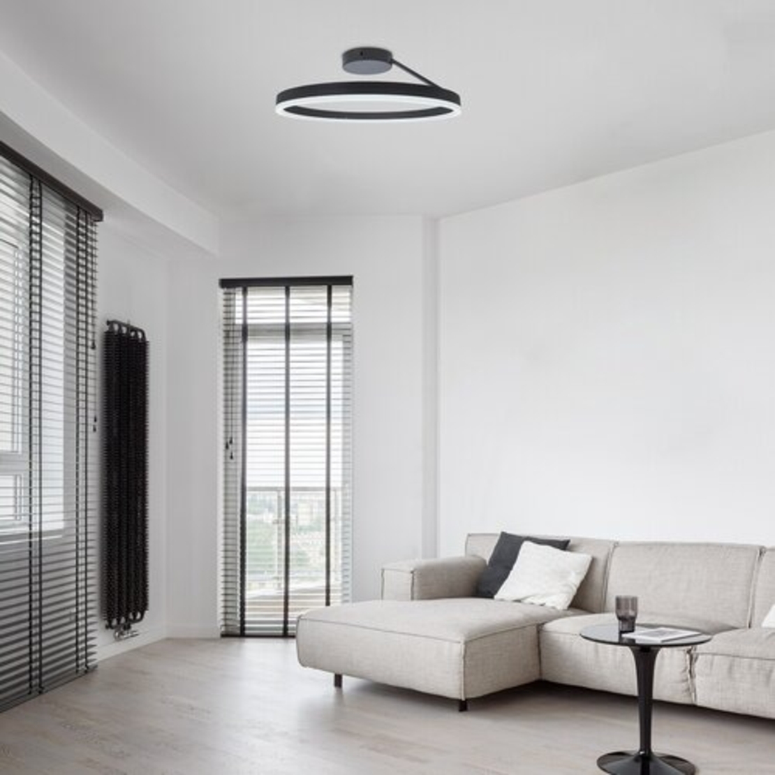 Модерен LED плафон Isaure – 24W, CCT 3000K/4000K/6500K