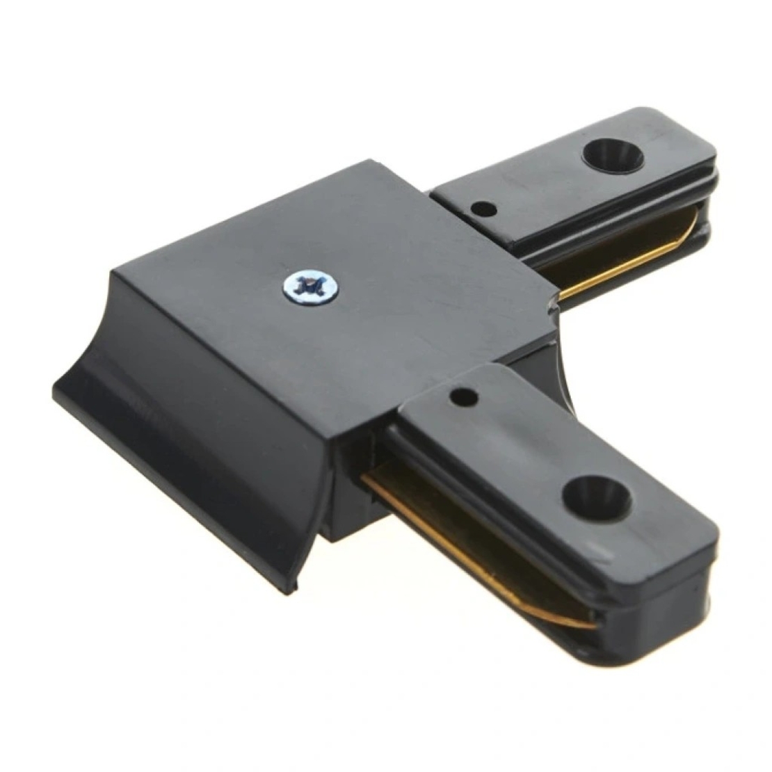 L-конектор черен свързващ елемент за релсово осветление