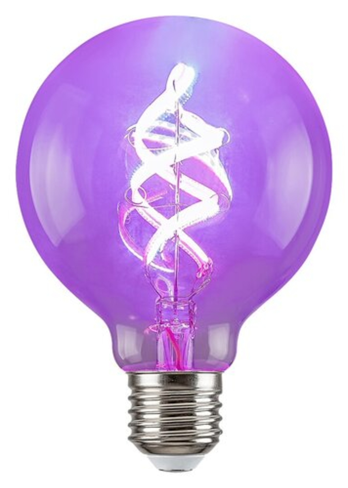 Смарт LED филаментна крушка G95 – E27, 4W, 2700K, RGB, Wi-Fi, димируема