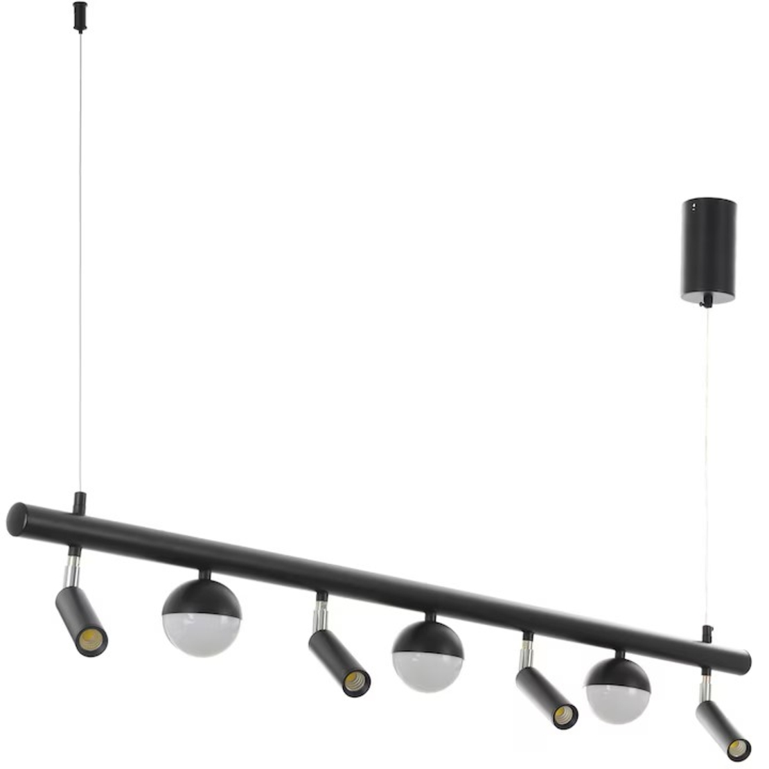 LED полилей „Black Elegance“ – стил и светлина за вашия дом