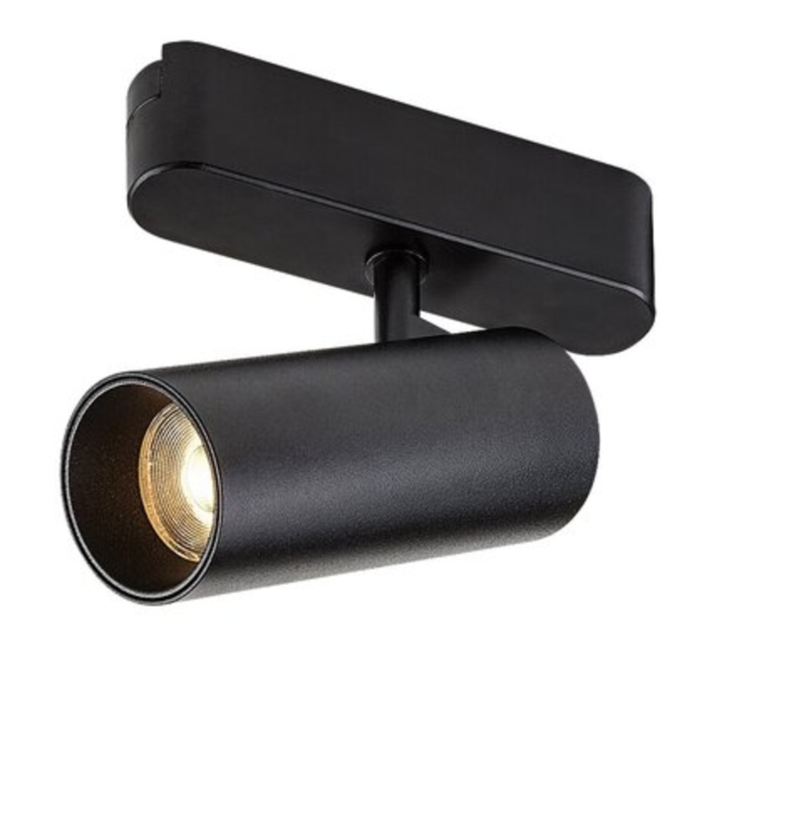 LED спот за релсово осветление – 10W, топло бяло 3000K, черен алуминий