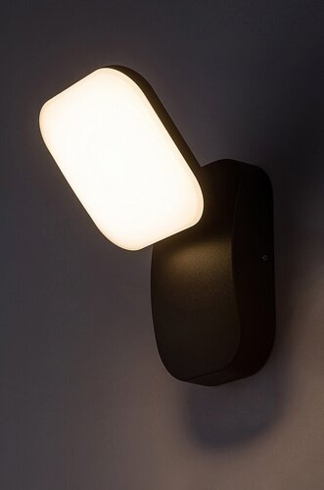 Външен LED фасаден аплик Odiel 12W в черен цвят