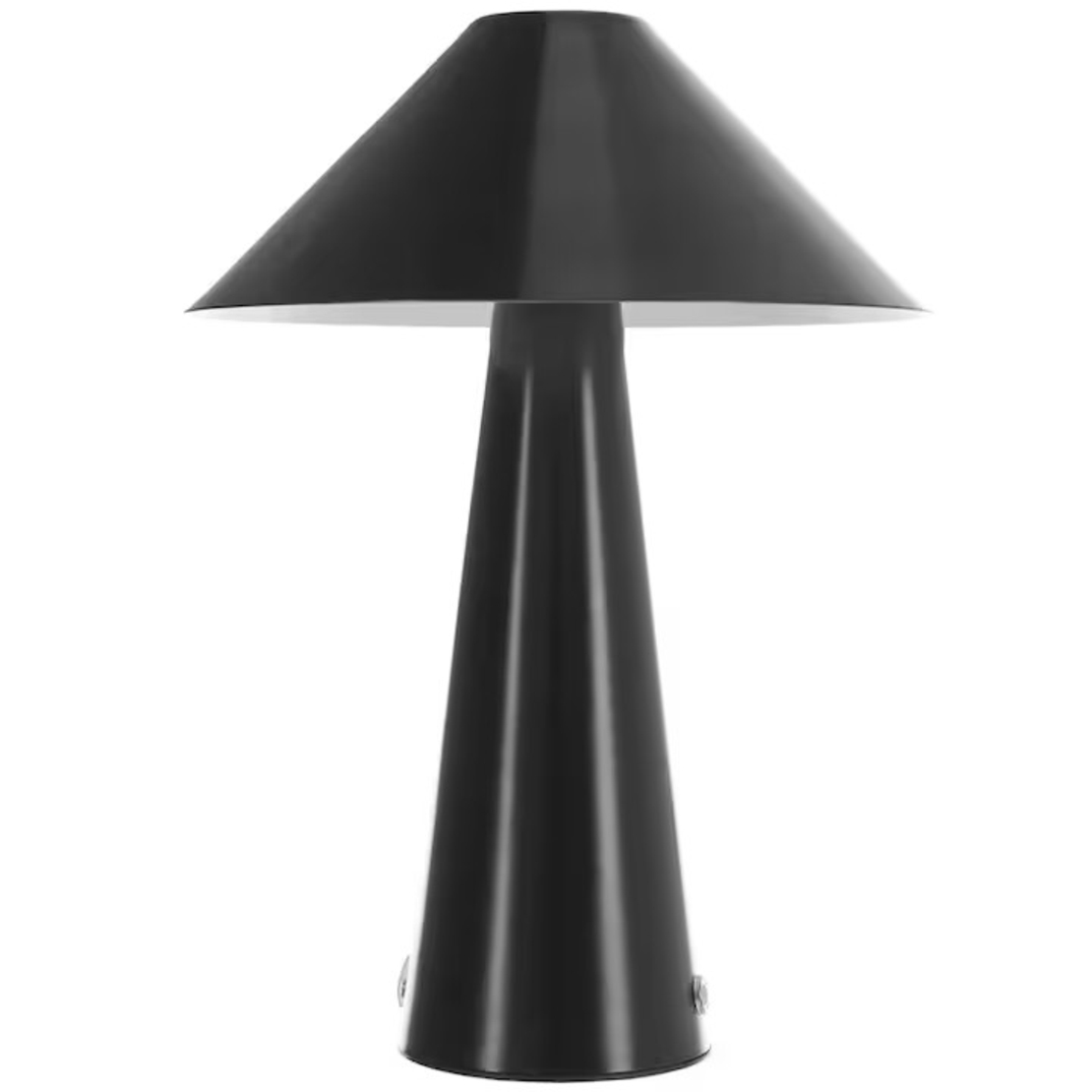 Настолна LED лампа с touch управление, димиране и USB порт – черена