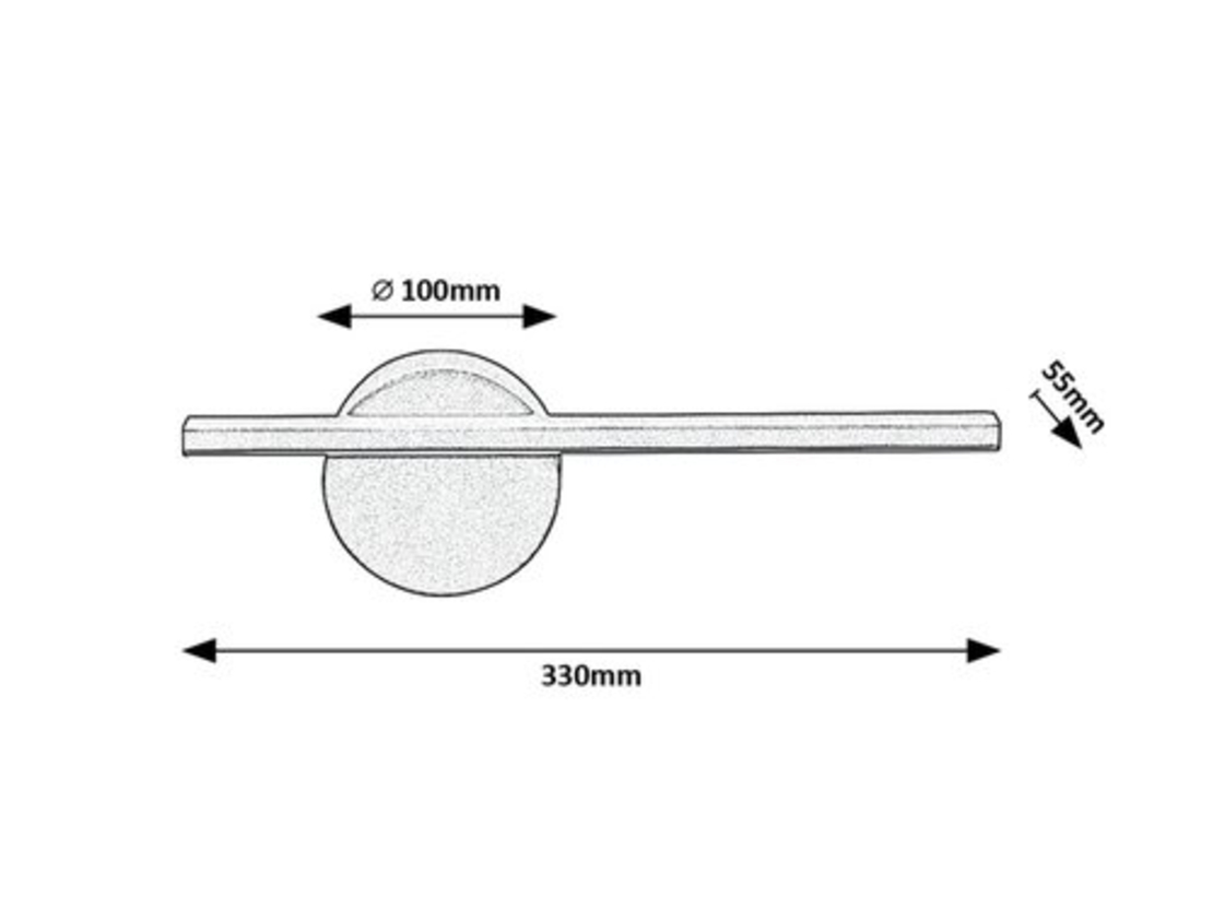 LED лампа за картини Sabira 6W – модерно осветление за акцентиране на декора